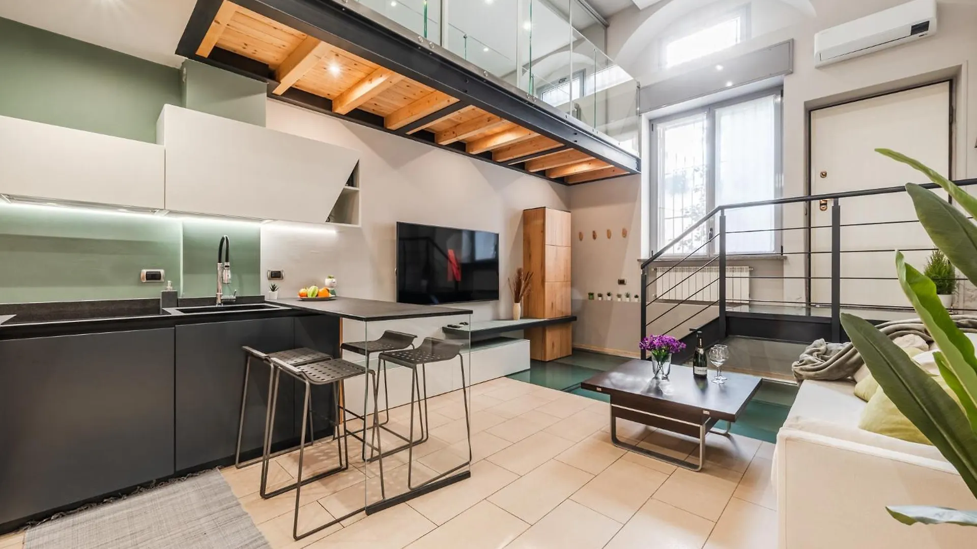 شقة The Skyline Loft - Bosco Verticale Area ميلان