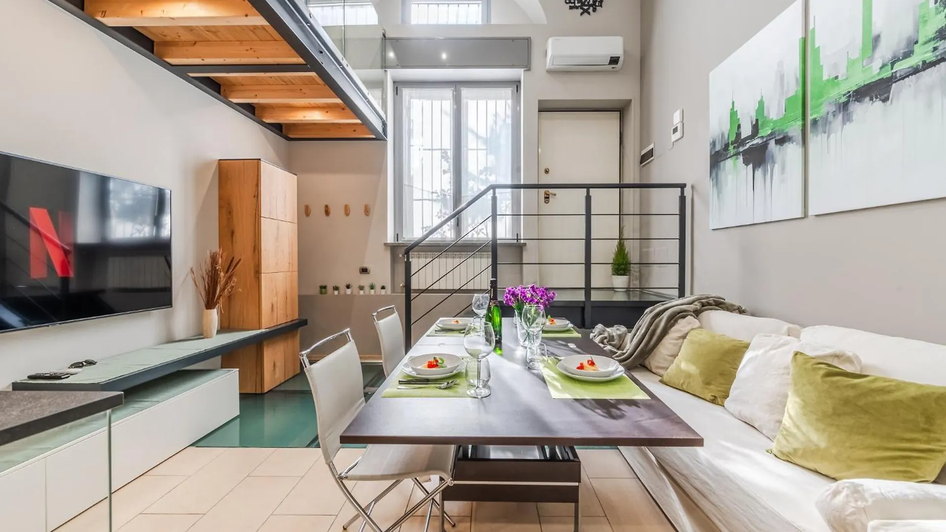 The Skyline Loft - Bosco Verticale Area ميلان شقة